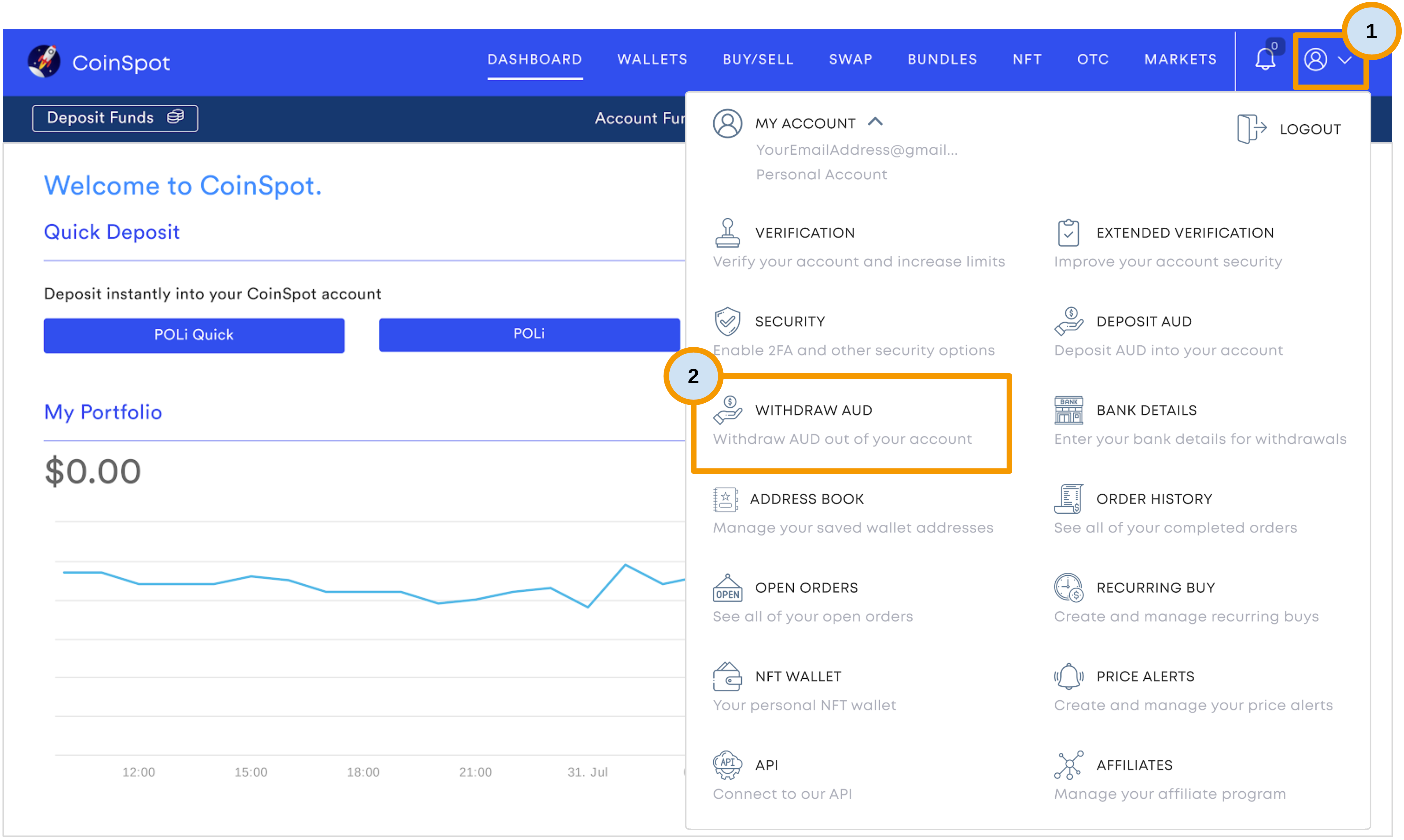 CoinSpot - My Account Menu (Withdraw AUD).png