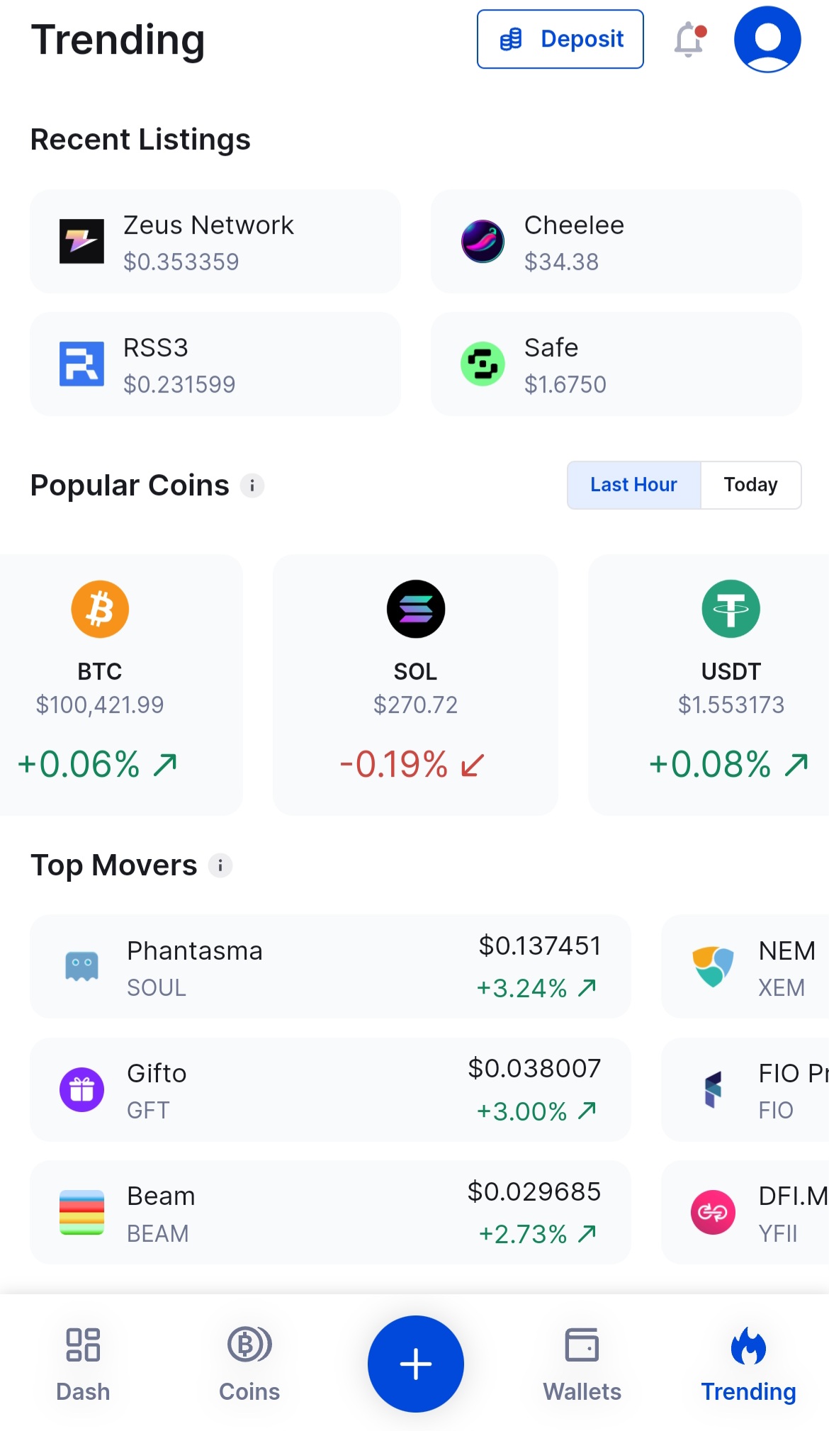 CoinSpot Mobile App - Trending Screen.jpg