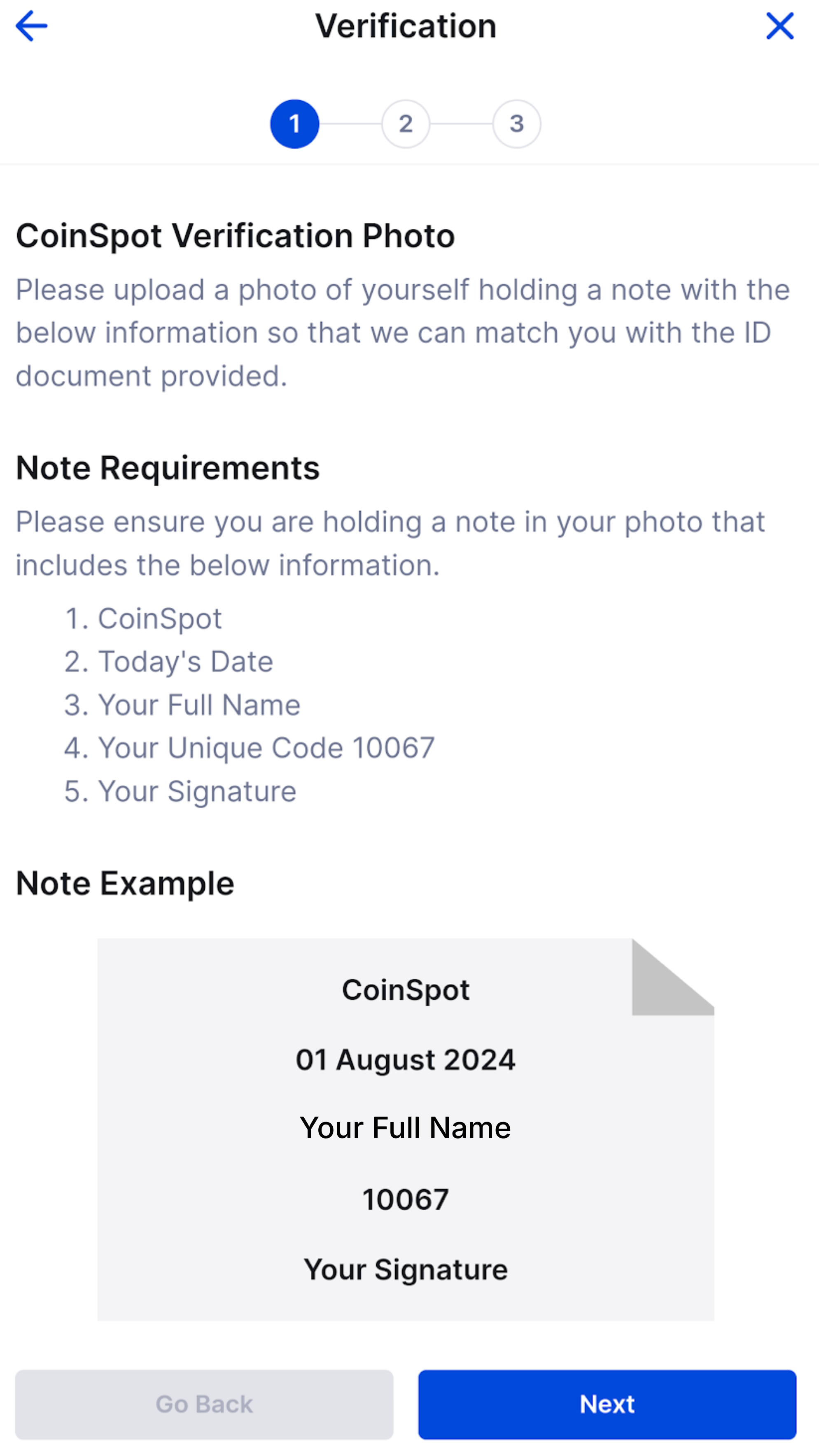 CoinSpot - Verification Statement.png