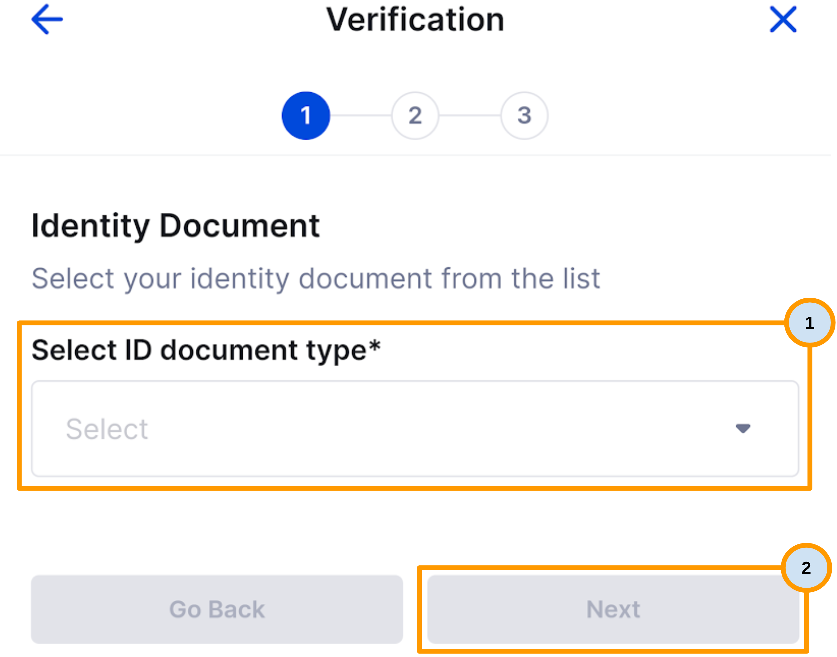 CoinSpot App - Verification Select ID.png