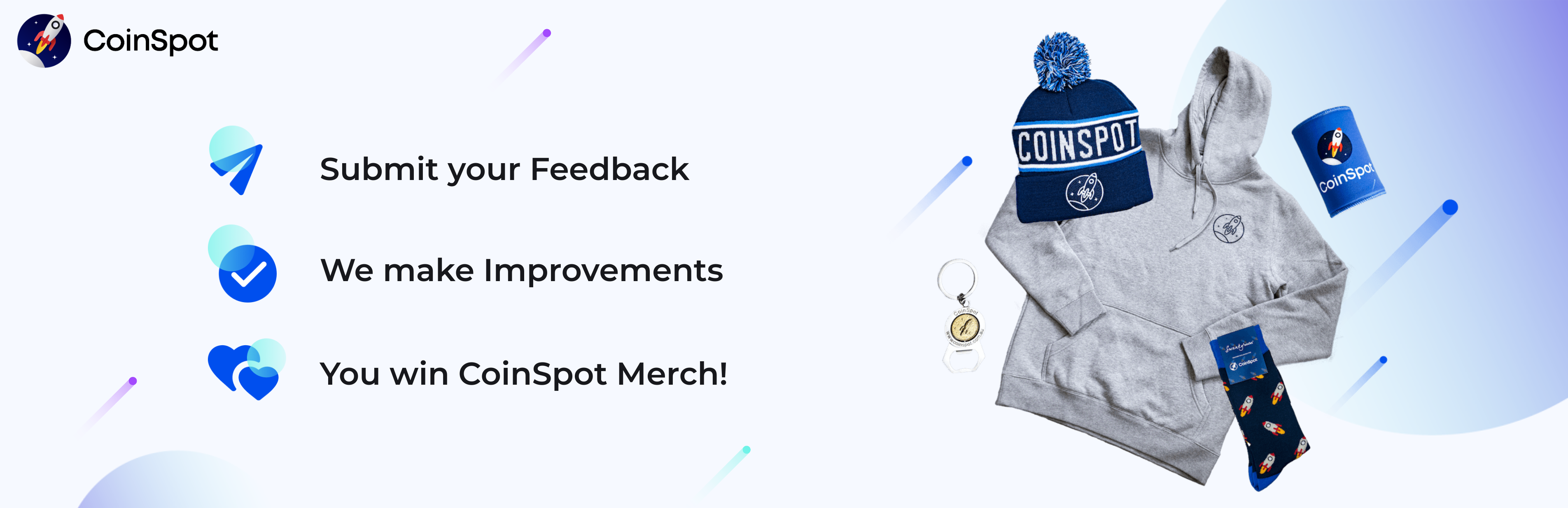 CoinSpot - Give Feedback, Win Merch Banner.png