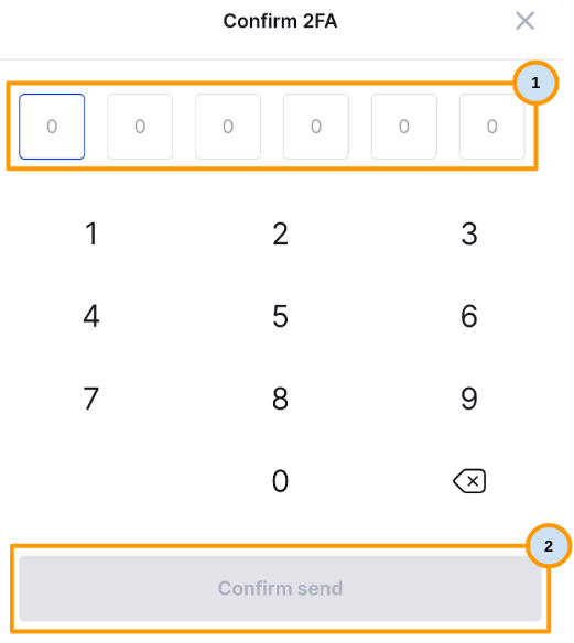 CS App - XRP Send 2FA entry.png