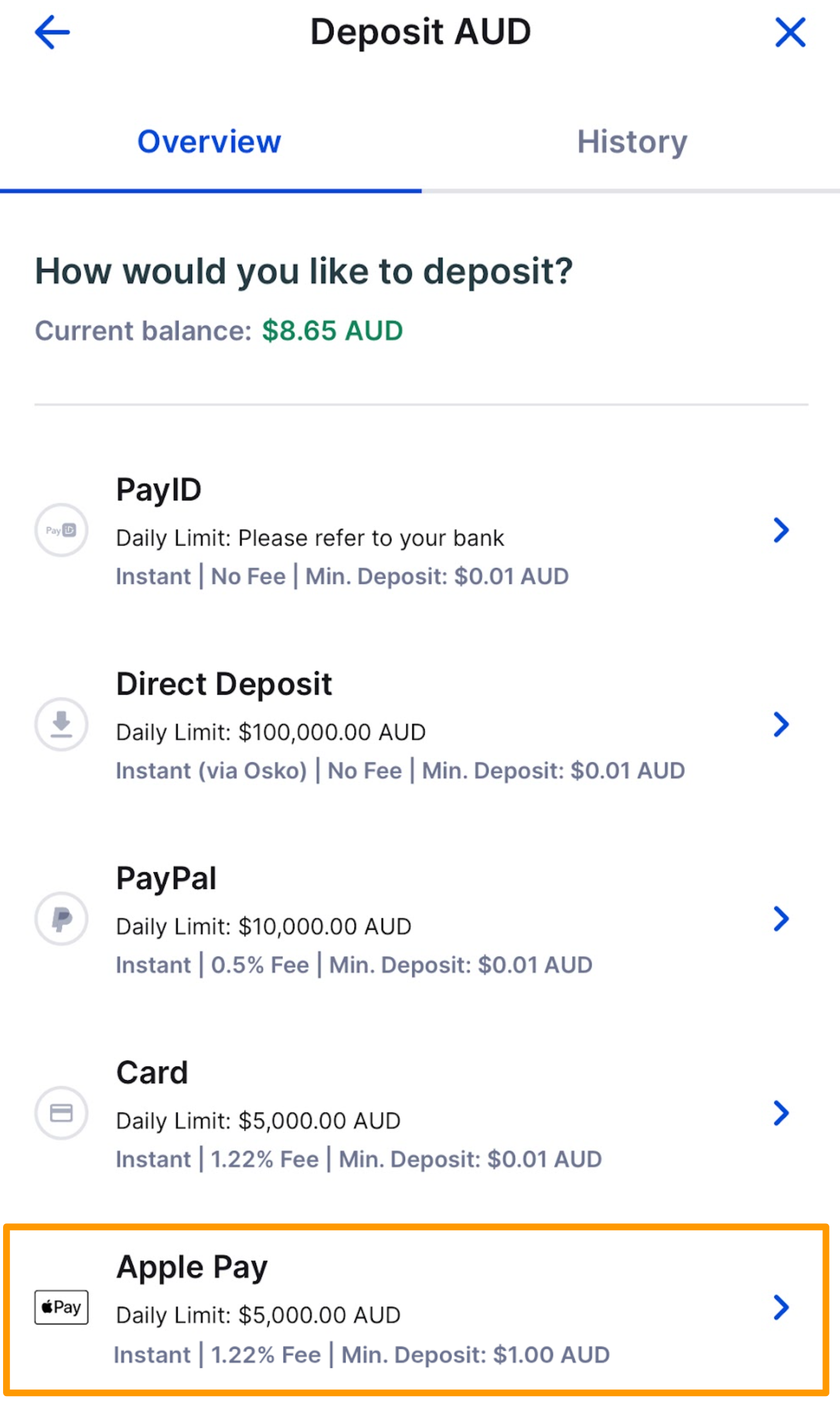 CoinSpot App - Apple Pay Button.png