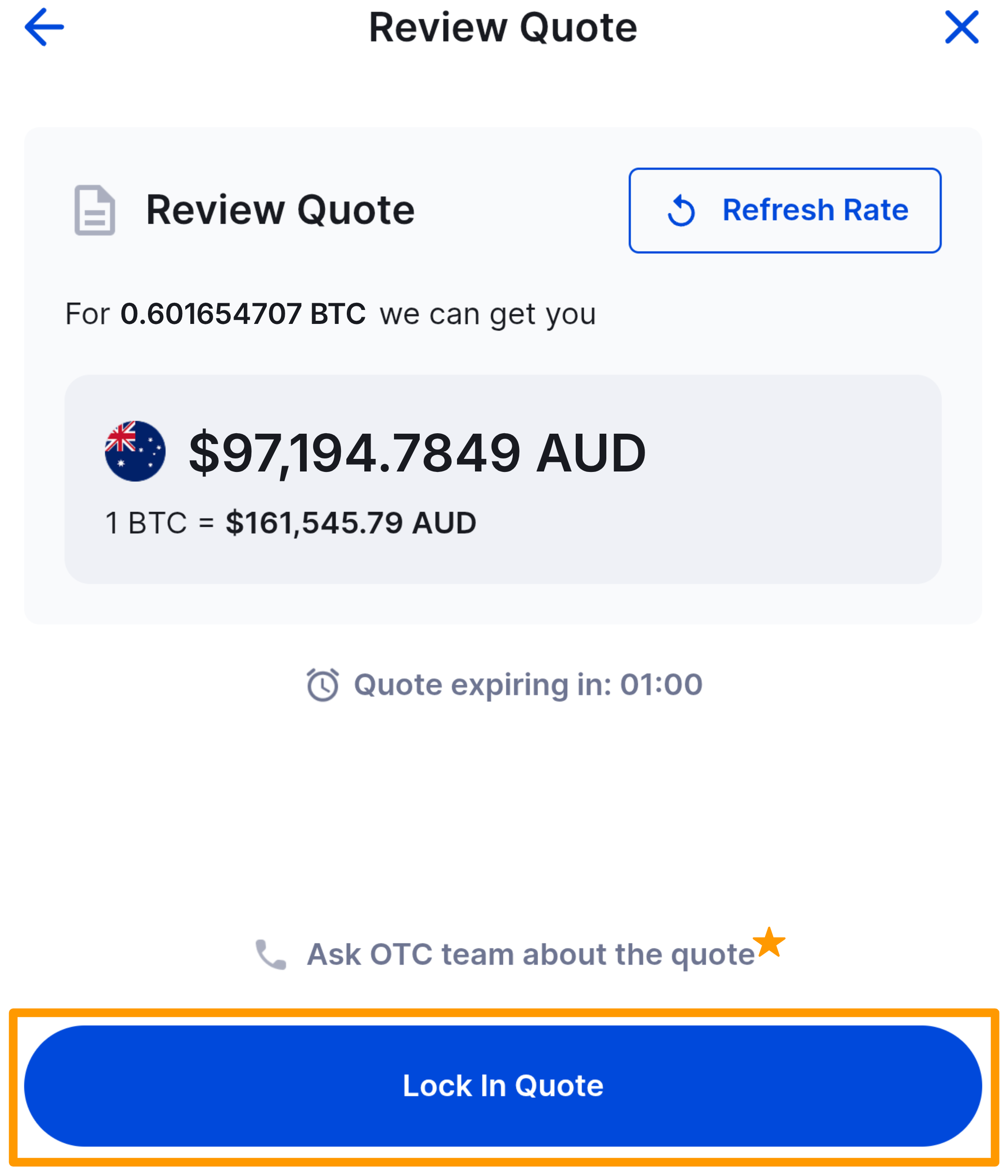 CoinSpot App - OTC - Review Sell Quote.png