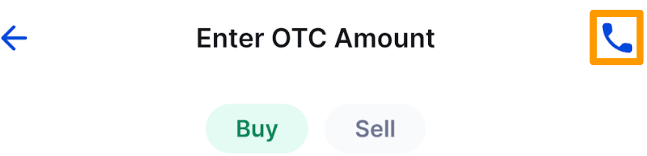 CS Mobile App - OTC Phone request button.png
