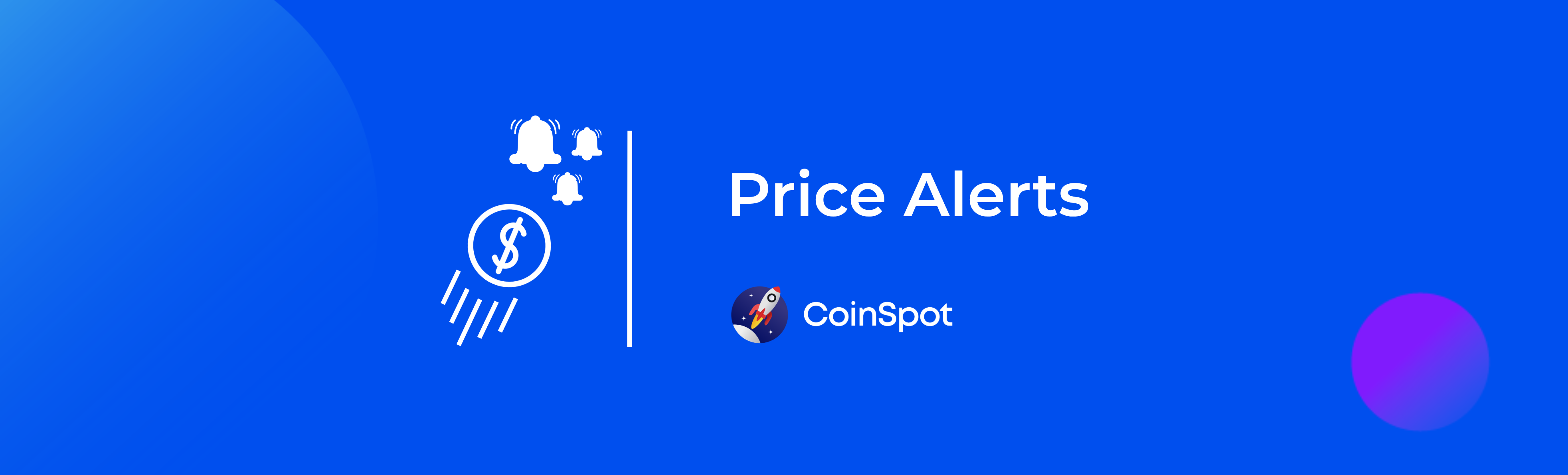 Price Alerts – CoinSpot