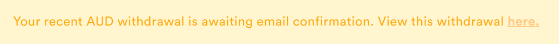 CoinSpot - AUD Withdrawal Resend Email (Dash).png