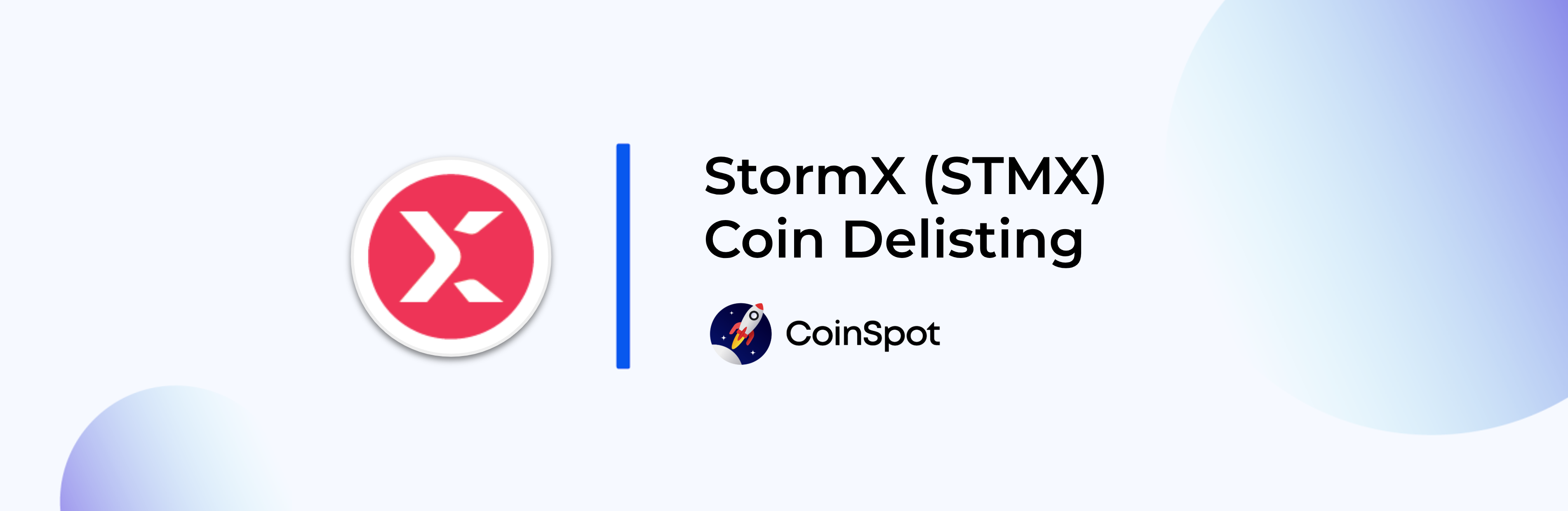 CoinSpot will be delisting StormX (STMX) – CoinSpot