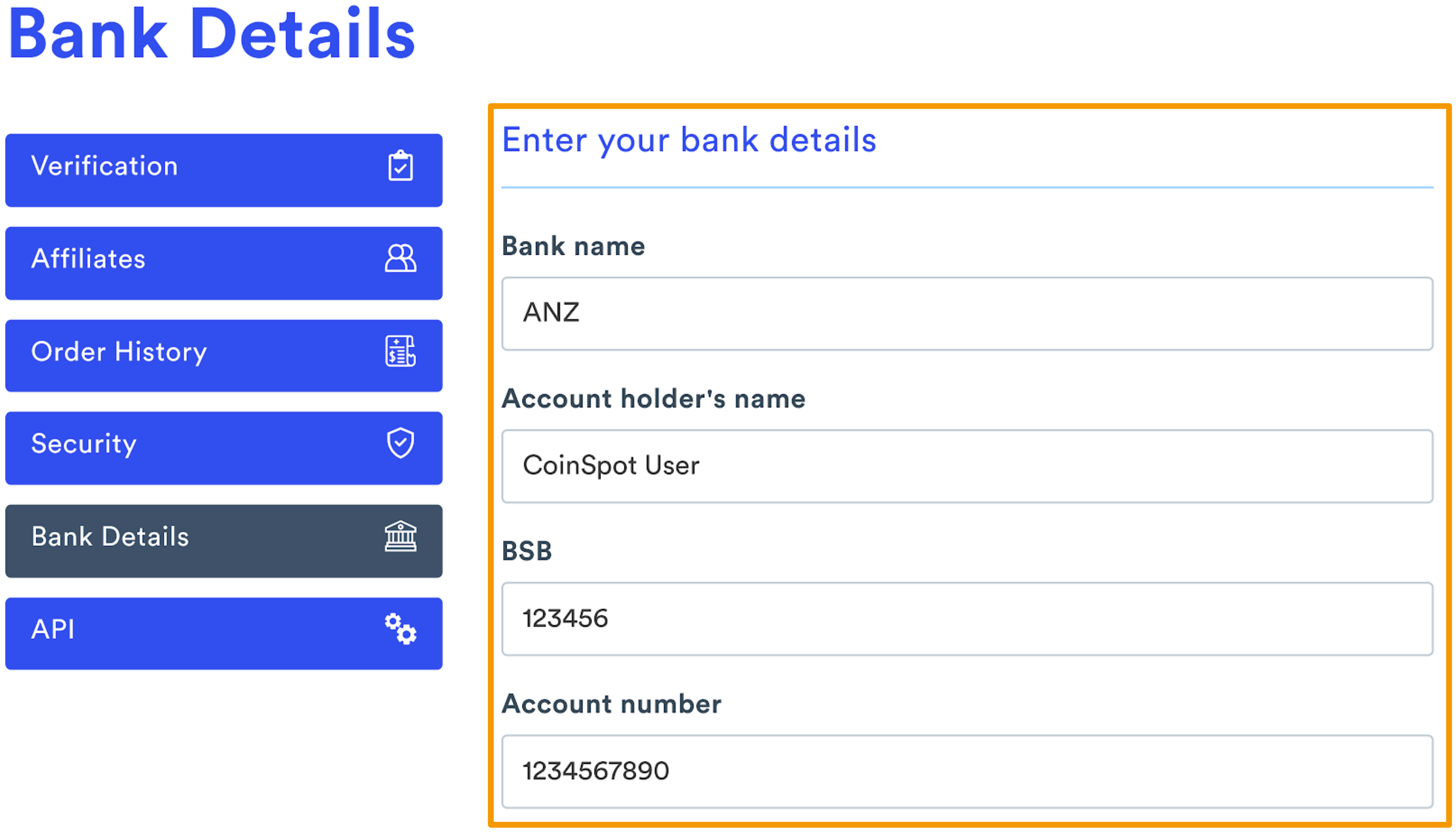 check bank account details by account number south africa