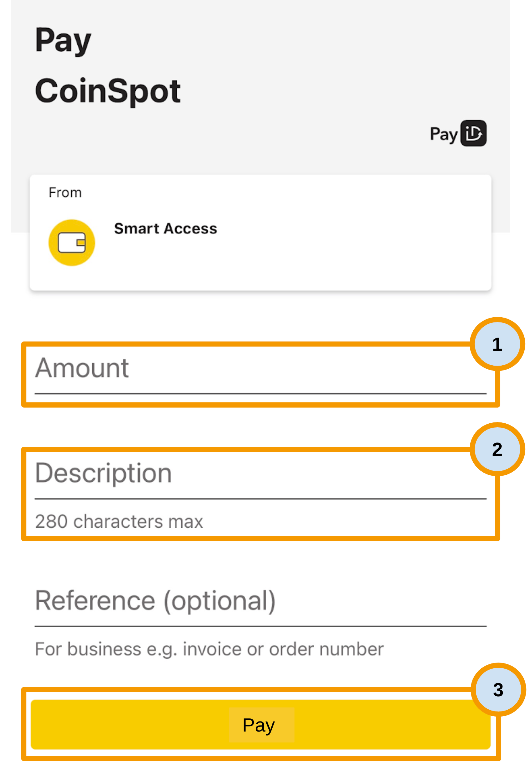 PayID deposits via Commonwealth Bank – CoinSpot