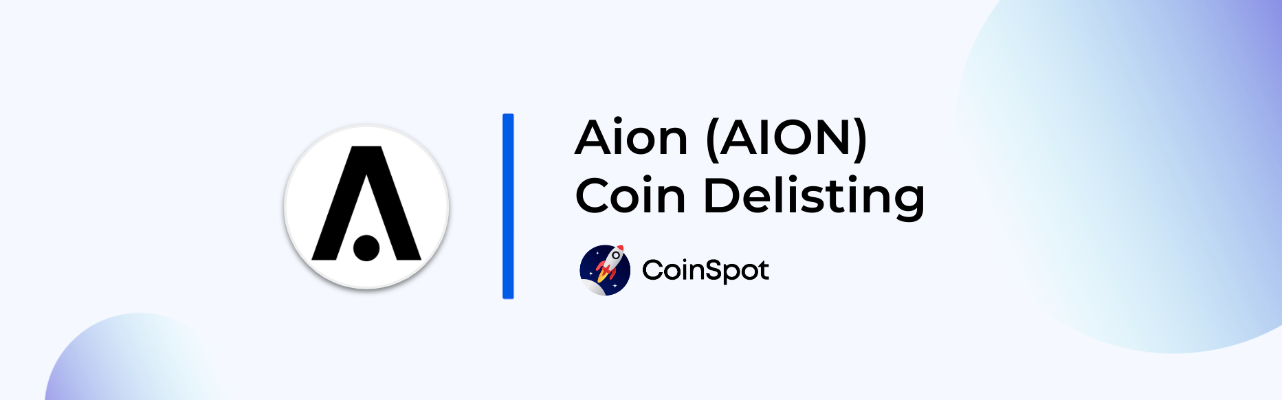 CoinSpot will be delisting Aion AION CoinSpot