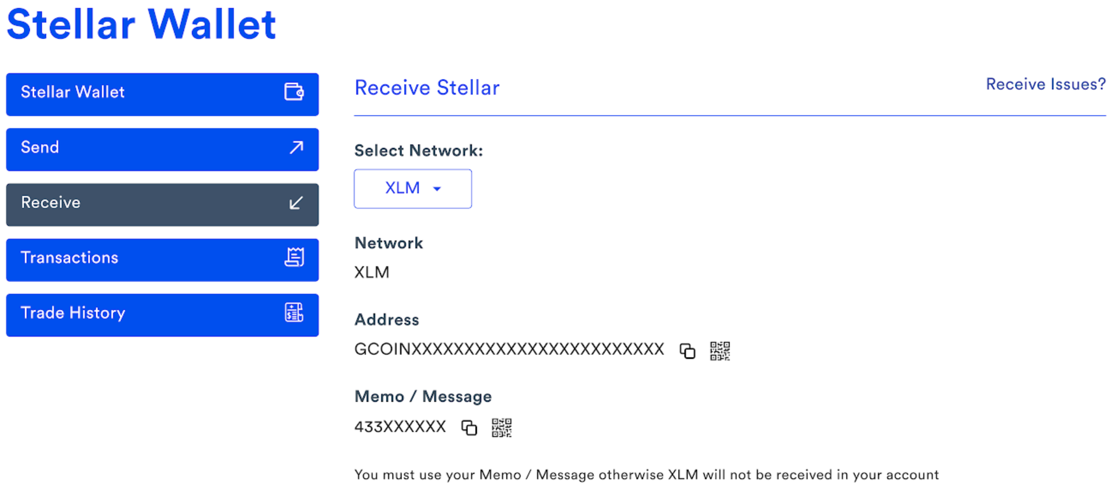 Sending & Receiving - XLM Receives Page.png