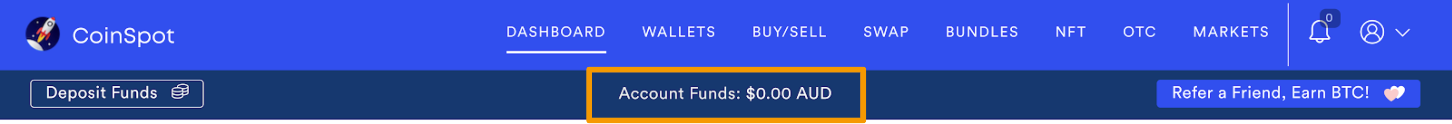 CoinSpot - Account Funds.png