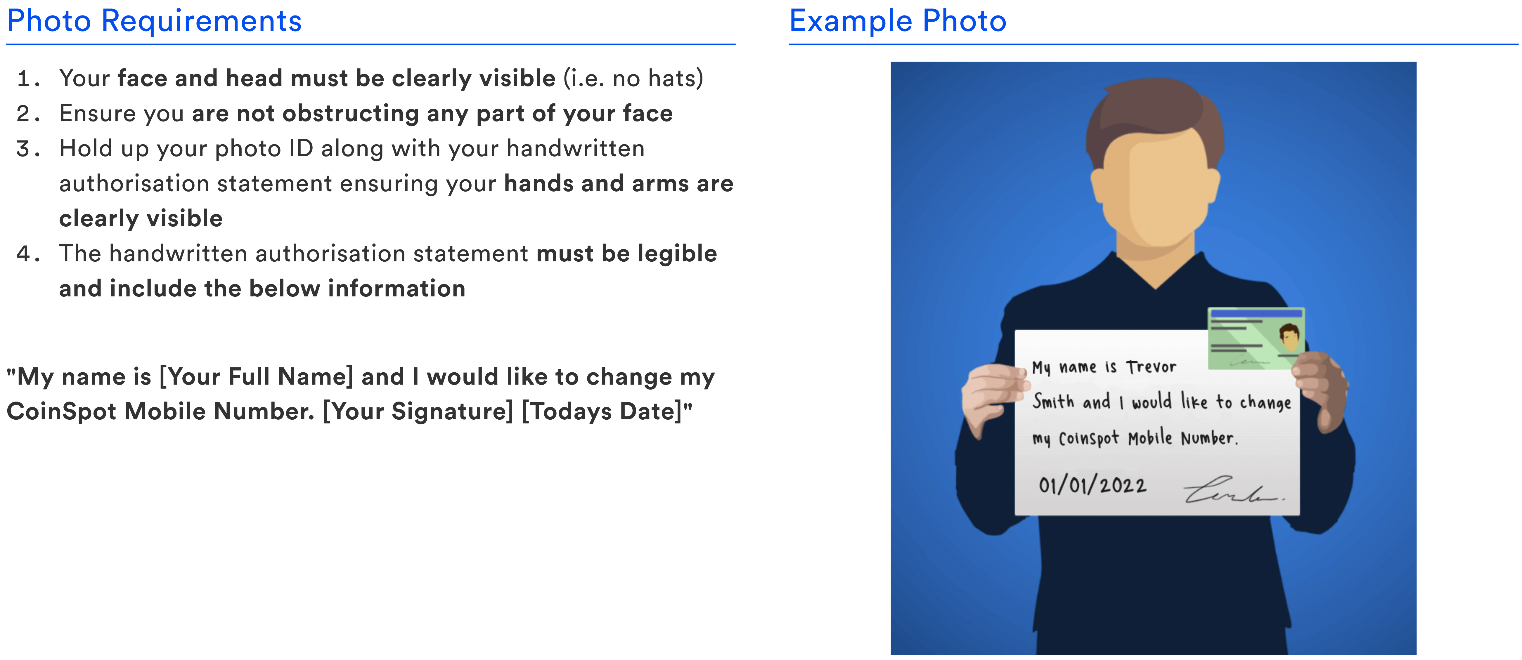 CoinSpot - Mobile Change Authorisation Photo Requirements.png