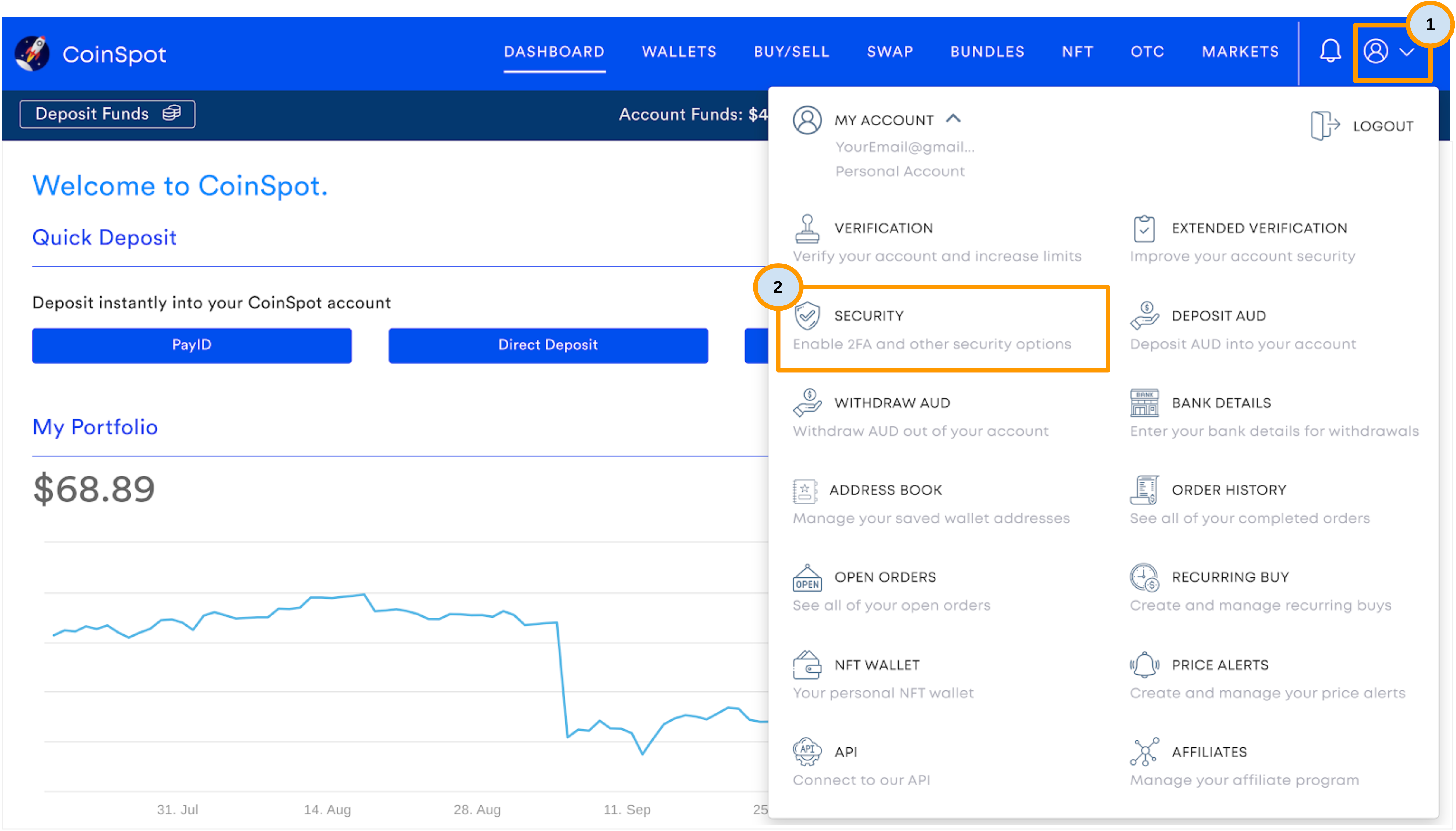 How to Verify an Individual Account – CoinSpot