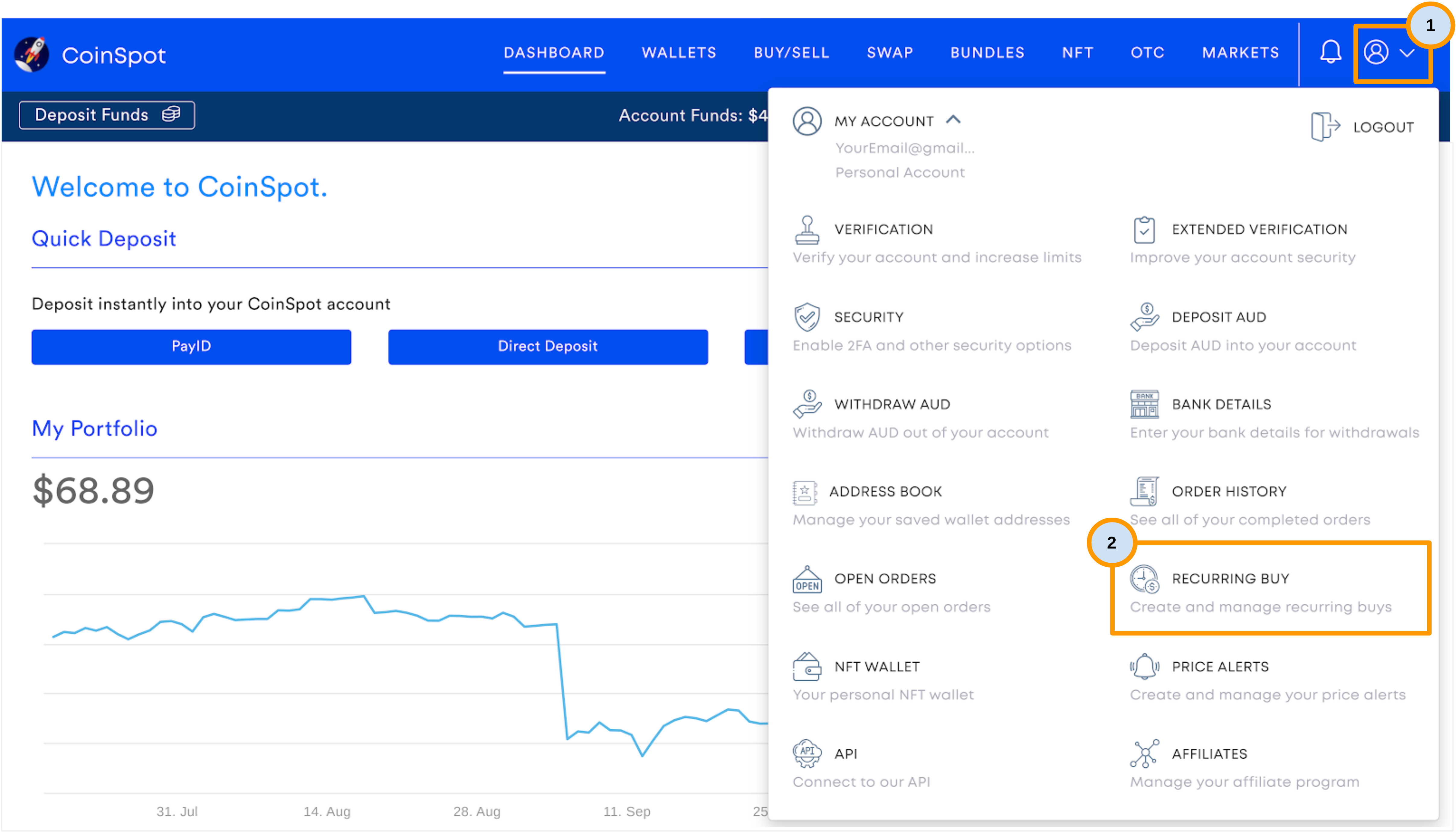 CoinSpot - My Account Menu - Recurring Buy.png