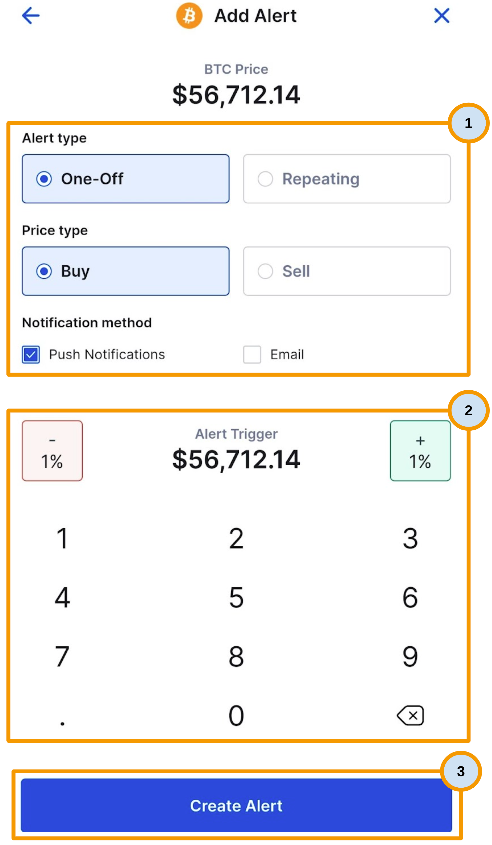 CoinSpot Mobile App - How to set Price Alerts – CoinSpot