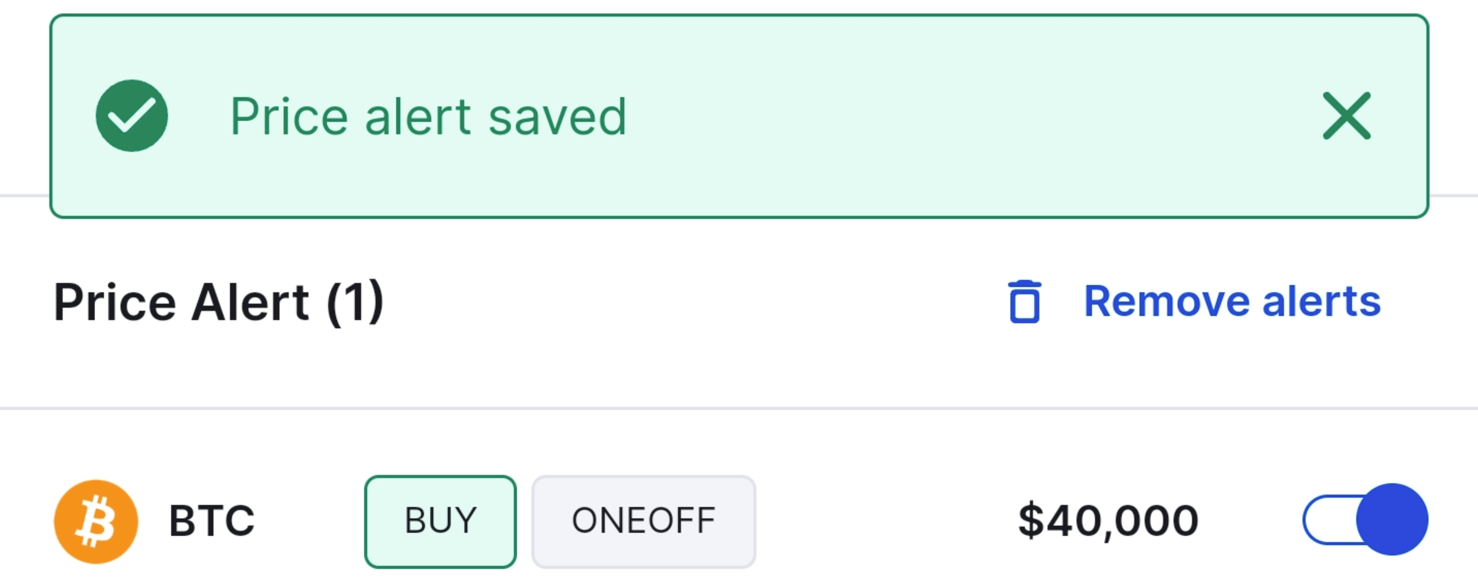 CoinSpot Mobile App - How to set Price Alerts – CoinSpot