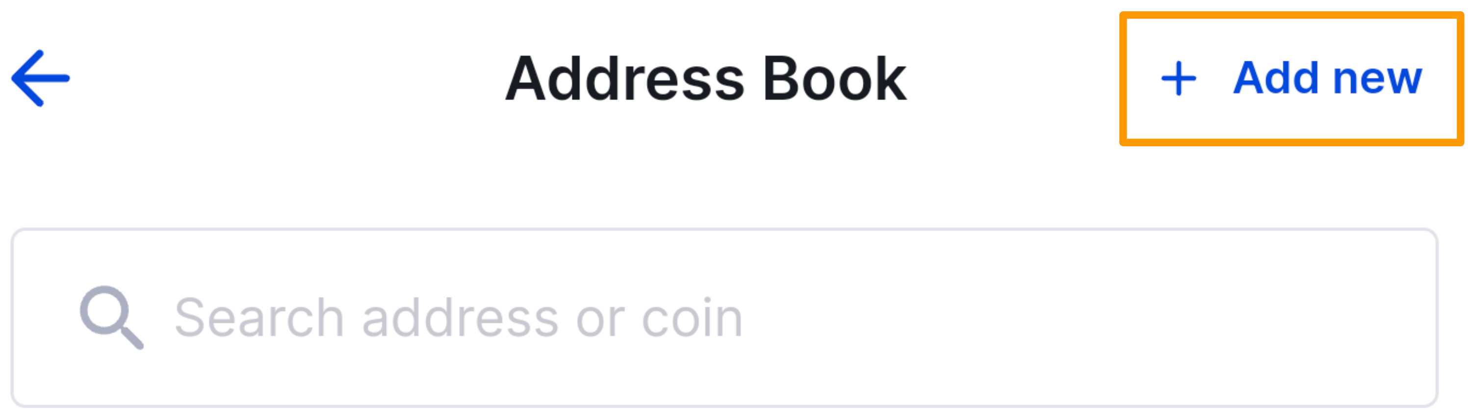 CoinSpot Mobile App - How to save your wallet addresses - Figure 3.png