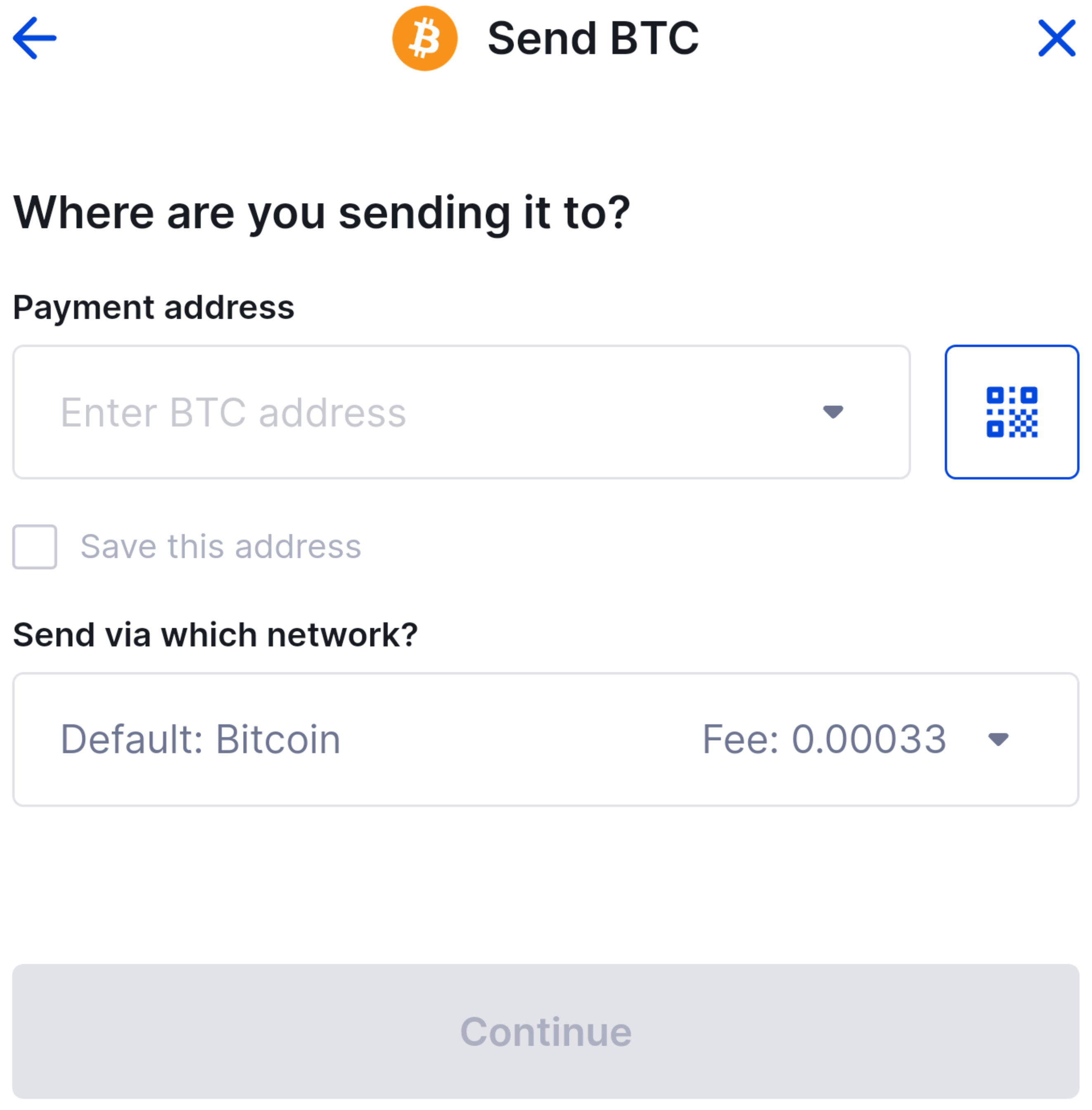 CoinSpot Mobile App - How to save your Wallet Addresses – CoinSpot