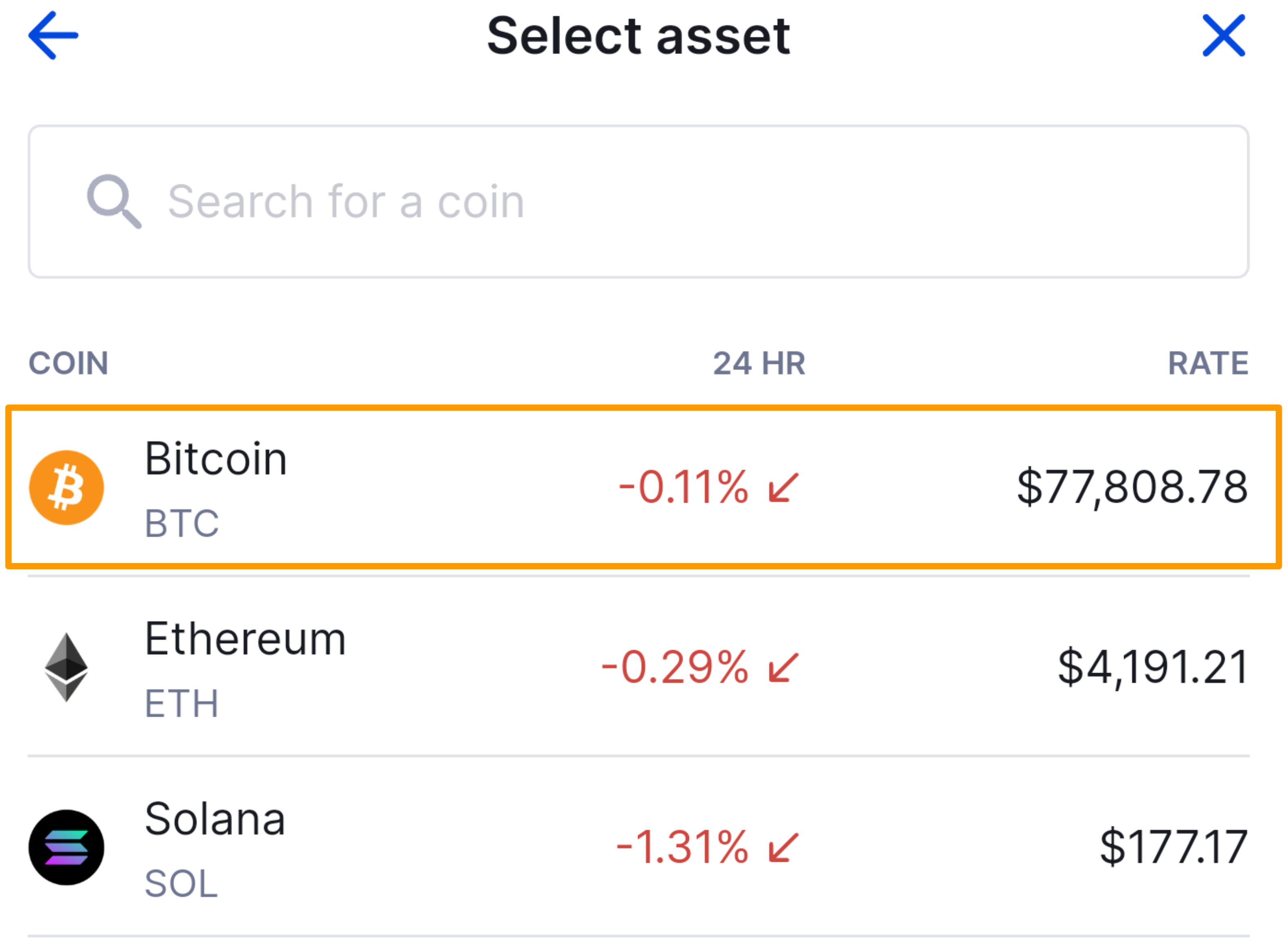 CoinSpot App - Recurring Buy - Select Asset.png