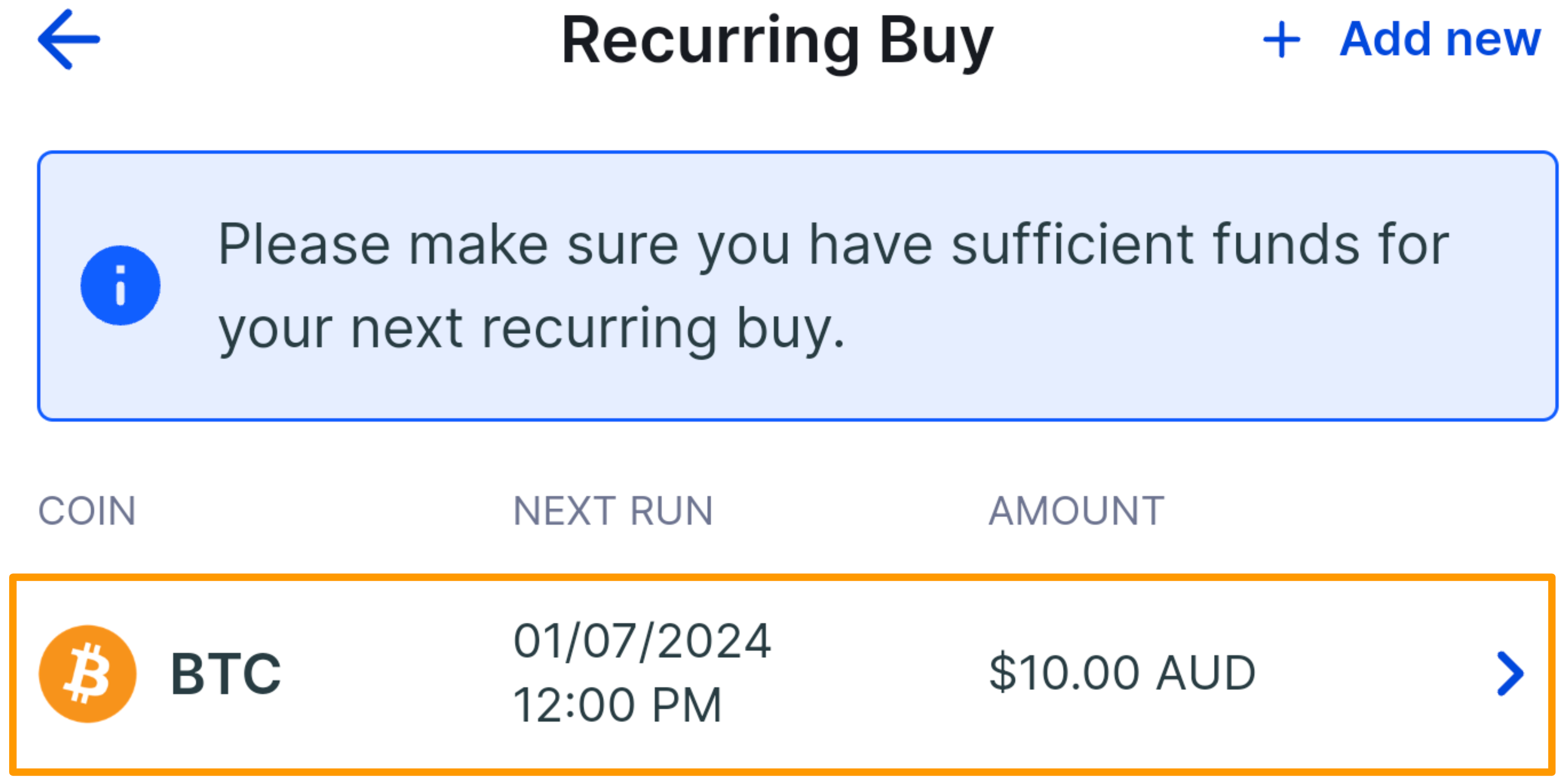 CoinSpot App - Recurring Buy - Select Order.png