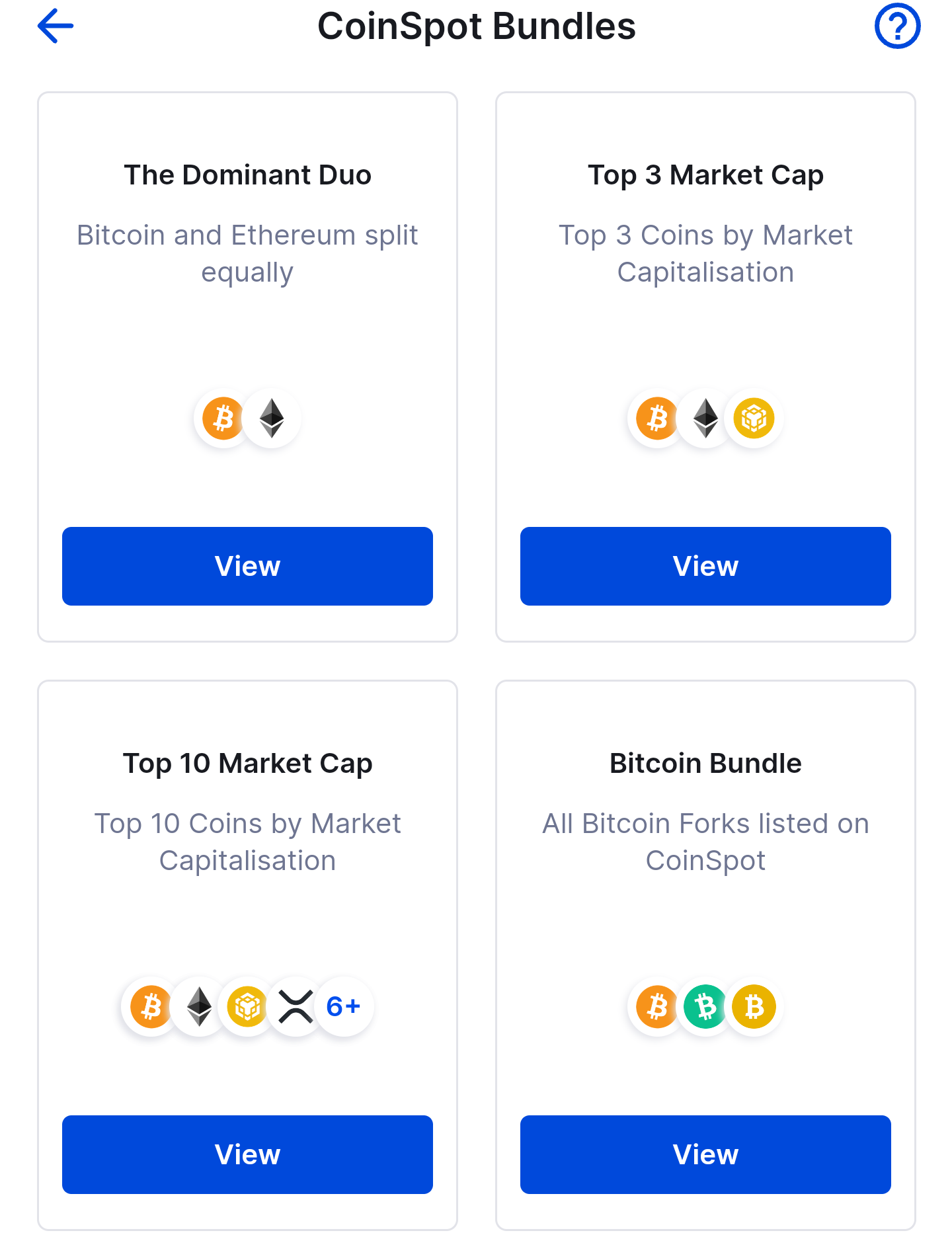 CoinSpot Mobile App - Bundles – CoinSpot