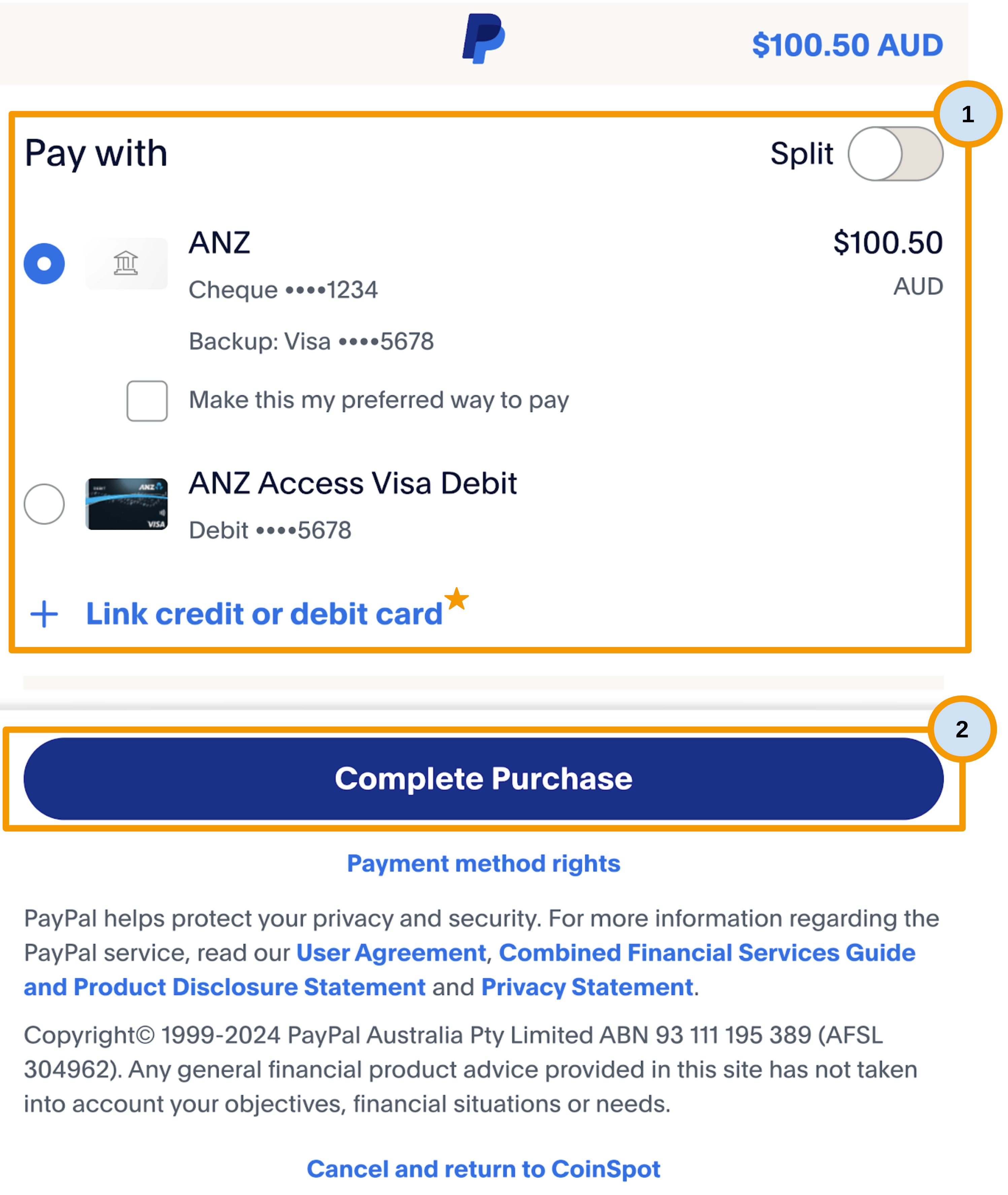CoinSpot - PayPal Payment Methods.png